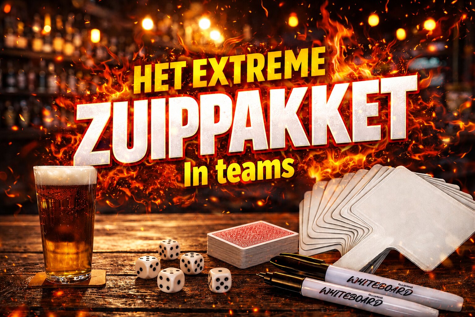 Het Extreme Zuippakket | In teams afbeelding